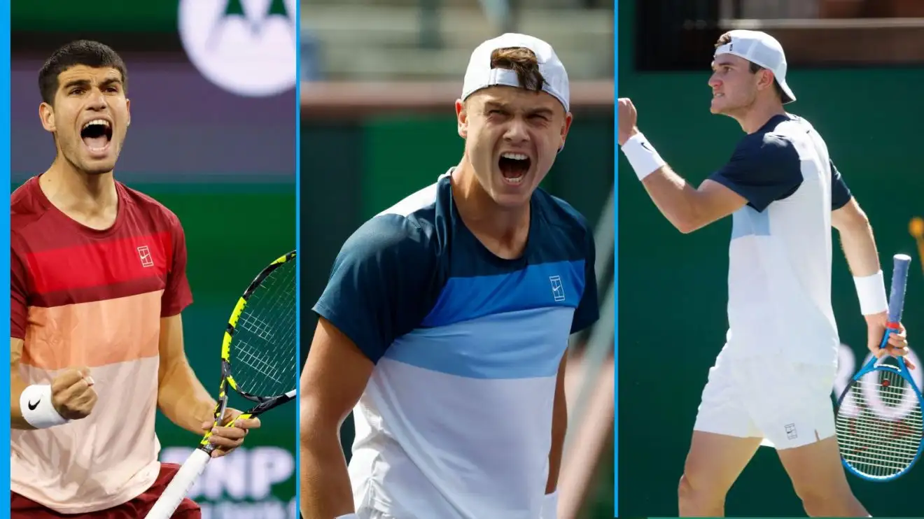 djokovic kan in de halve finale van indian wells tegenover alcaraz komen te staan, een spannende clash tussen twee topspelers.
