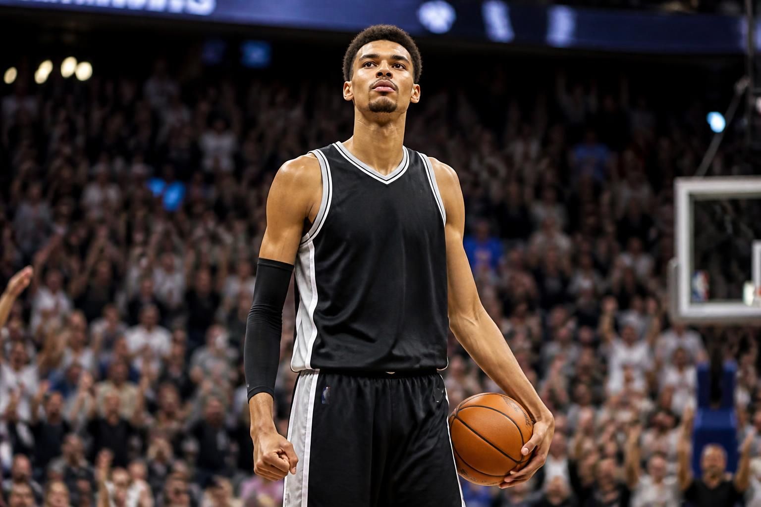 wembanyama uitgeroepen tot beste verdediger van het nba-seizoen, een indrukwekkende prestatie in basketbal.