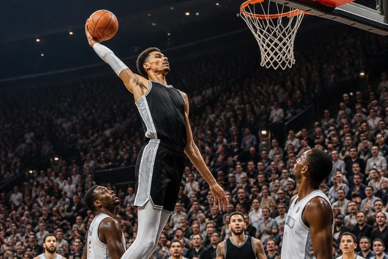 ontdek hoe wembanyama is genomineerd als finalist voor de prestigieuze mvp-trofee in het basketbalseizoen.