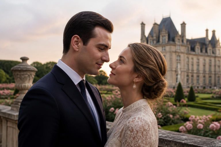 ontdek exclusieve foto's en het betoverende liefdesverhaal van jordan bardella en maria carolina van bourbon der beide siciliën. een unieke blik op hun bijzondere relatie.