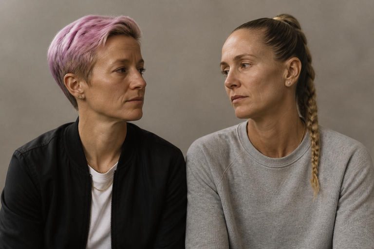 megan rapinoe en sue bird, twee iconen van de amerikaanse sport, maken hun scheiding bekend en delen hun verhaal met de wereld.