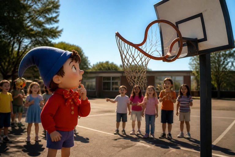 ontdek het spannende avontuur in 'oui-oui speurt: het mysterie van de veranderde basketbalmand' - seizoen 2, aflevering 43, exclusief op tf1+. beleef het mysterie mee!