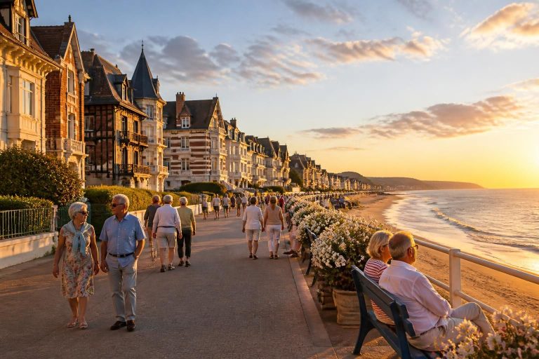 franse gepensioneerden kiezen massaal voor deze prestigieuze badplaats in normandië, en verlaten portugal voor een nieuw leven aan de normandische kust.