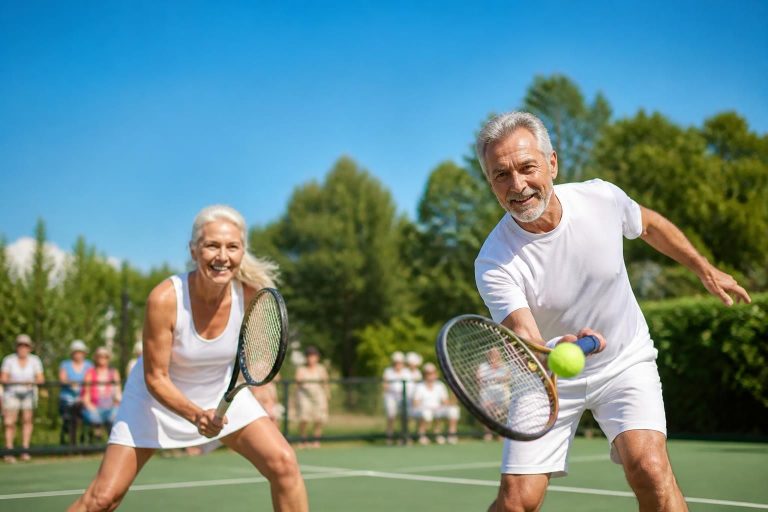 ontdek hoe tennis je gezondheid bevordert en je leven met 10 jaar kan verlengen. vergeet fietsen en hardlopen, tennis is de ultieme sport voor een lang en gezond leven!