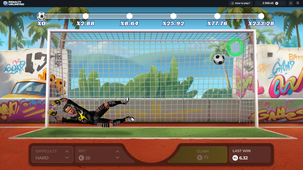Penalty Unlimited casinospel